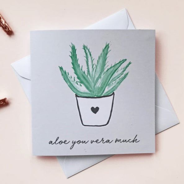 Aloe You Very Much Card